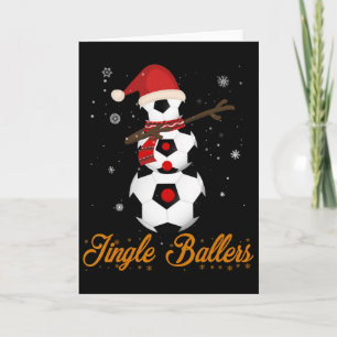 Christmas Soccer Footll Jingle Llers Gift Card