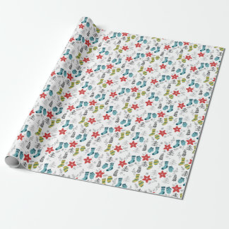 Christmas Sock Wrapping Paper