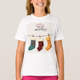 Christmas socks presents T-Shirt