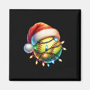 Christmas Softll Holiday Softll Player Xmas  Magnet