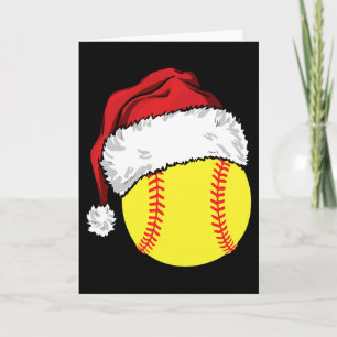 Christmas Softll Ll Santa Hat Xmas Softll Lover Card