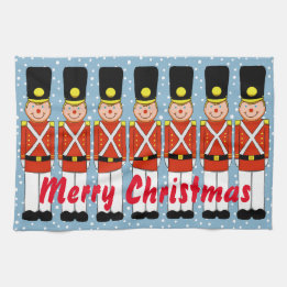 Christmas Soldier Christmas Kitchen Towel