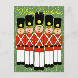 Christmas Soldier Christmas Postcard