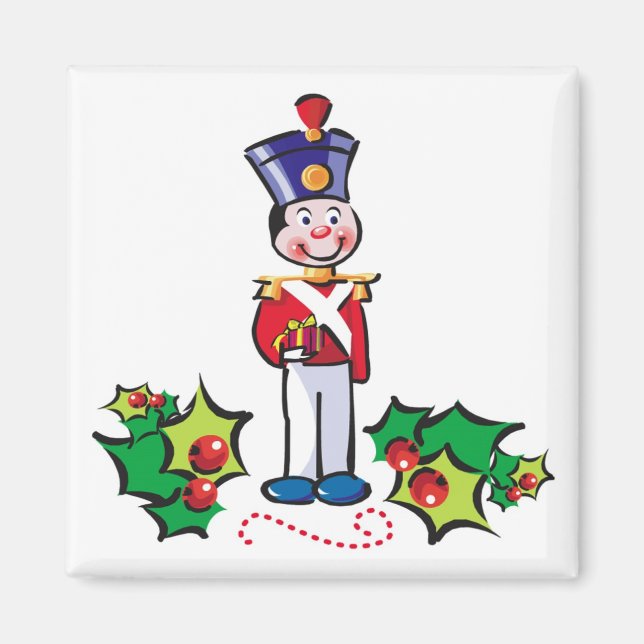 Christmas Soldier Magnet (Front)
