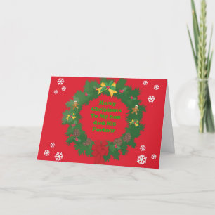 Christmas Son & Partner Card