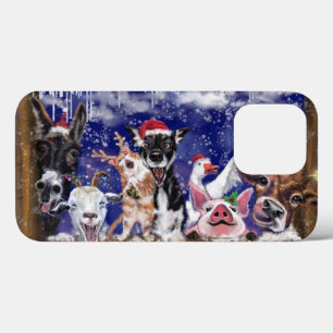 Christmas Song - Animal Party - Drawing Fun iPhone 13 Pro Case