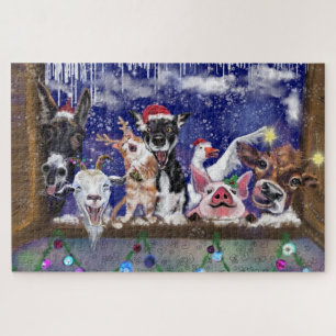 Christmas Song - Animal Party Jigsaw Puzzle