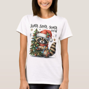 Christmas Sorta Santa Sorta Ferral T-Shirt