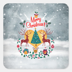 Christmas Soul Square Sticker