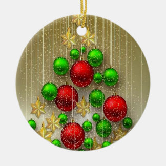 Christmas Sparkle  Ceramic Tree Decoration