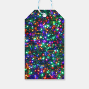 Christmas Sparkling Stars Gift Tags
