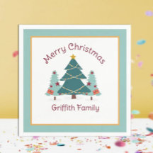 Christmas! Special Family holiday Napkins