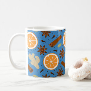 Christmas spices coffee mug