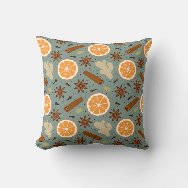 Christmas spices cushion (Front)