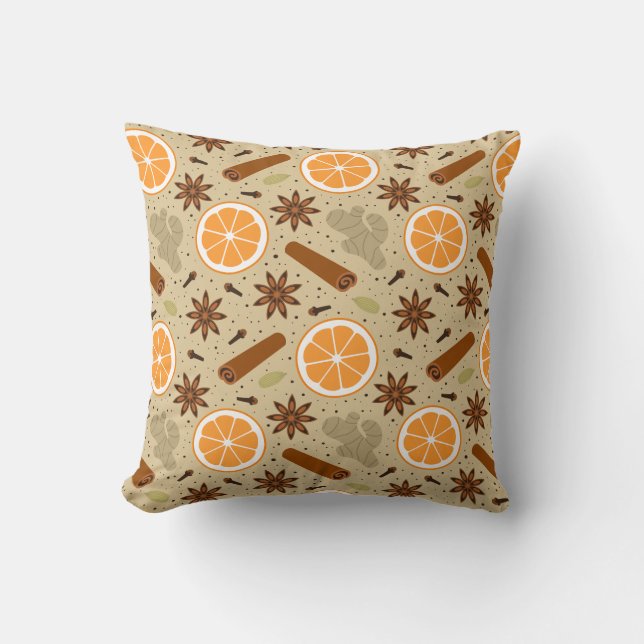 Christmas spices cushion (Front)