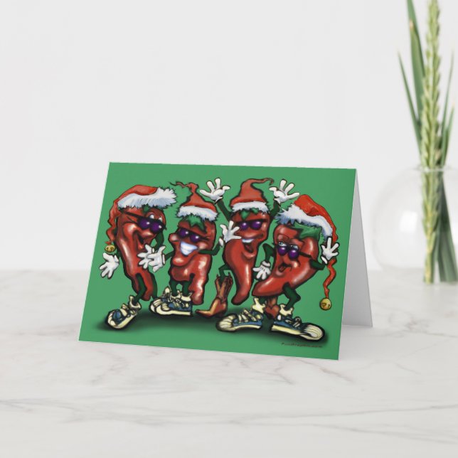 Christmas Spices Holiday Card (Front)