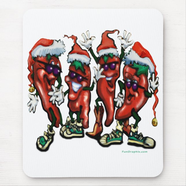 Christmas Spices Mouse Mat (Front)
