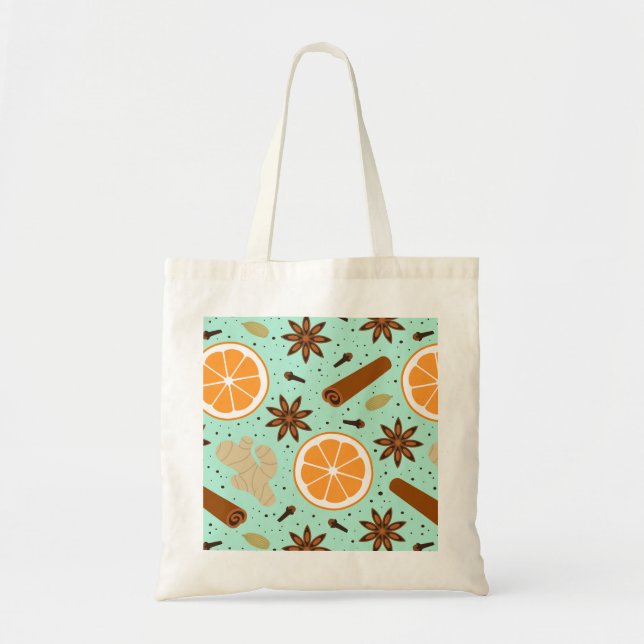 Christmas spices tote bag (Front)