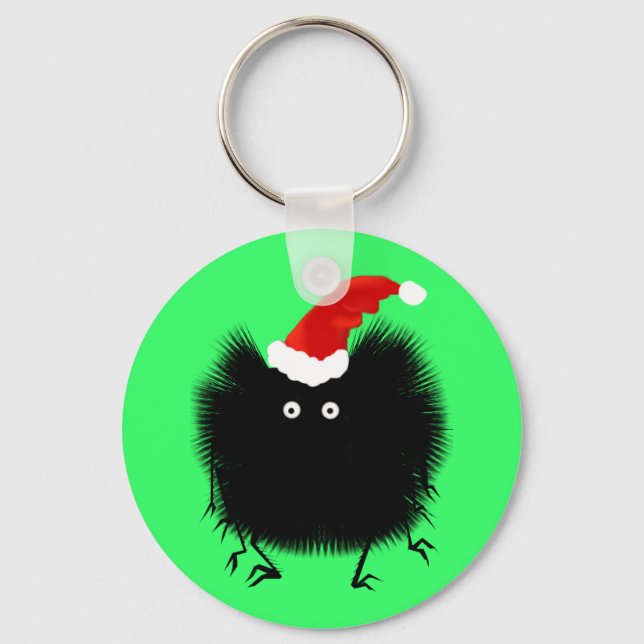 Christmas Spider Keychain (Front)