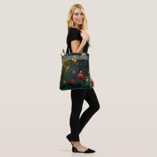Christmas Spider Tote Bag