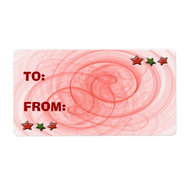 Christmas Spirals & Stars (Front)