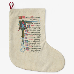 Christmas Spirit Celebrate Jesus Christ Stocking