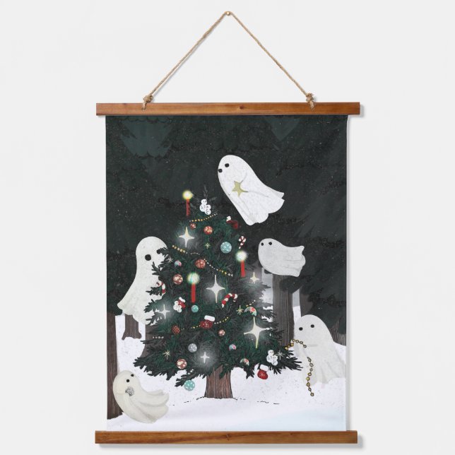 Christmas Spirit Hanging Tapestry (Front)