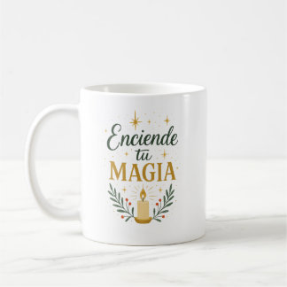 ✨ "Christmas Spirit" - Holiday Caligraphic Design Coffee Mug