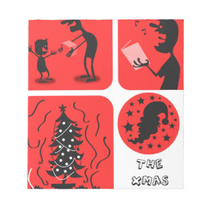 christmas spirit notepad