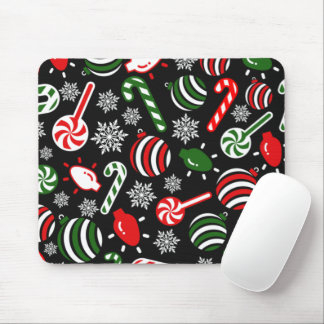 Christmas Spirit Pattern Mouse Mat