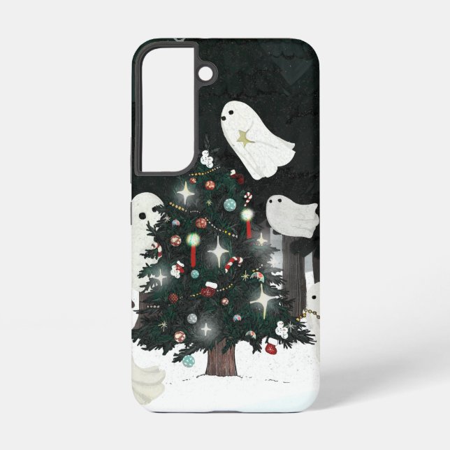 Christmas Spirit Samsung Galaxy S22 Case (Back)