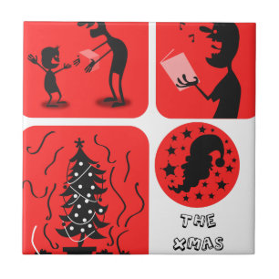 christmas spirit tile