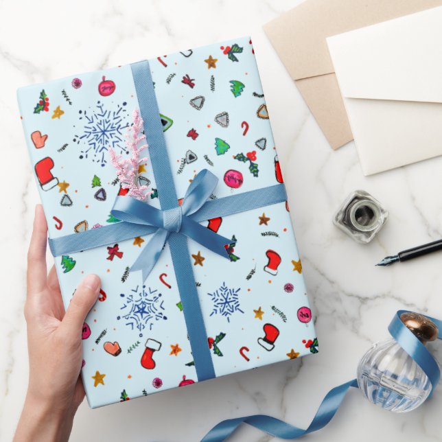 Christmas Spirit Wrapping Paper (Gifting)