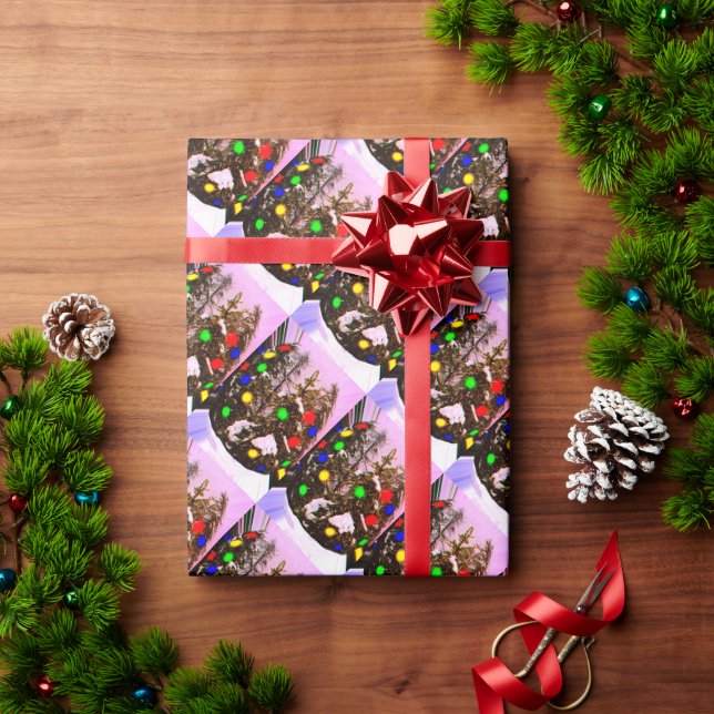 Christmas spirit wrapping paper (Holiday Gift)