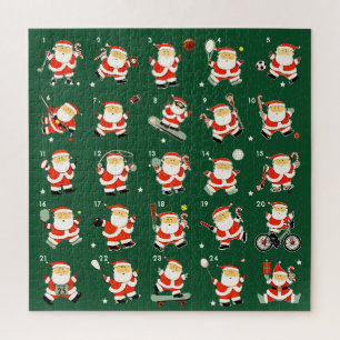 Christmas Sports Countdown Jigsaw Puzzle
