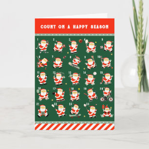 Christmas Sports Holiday Card