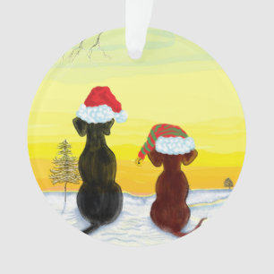 christmas springador ornament