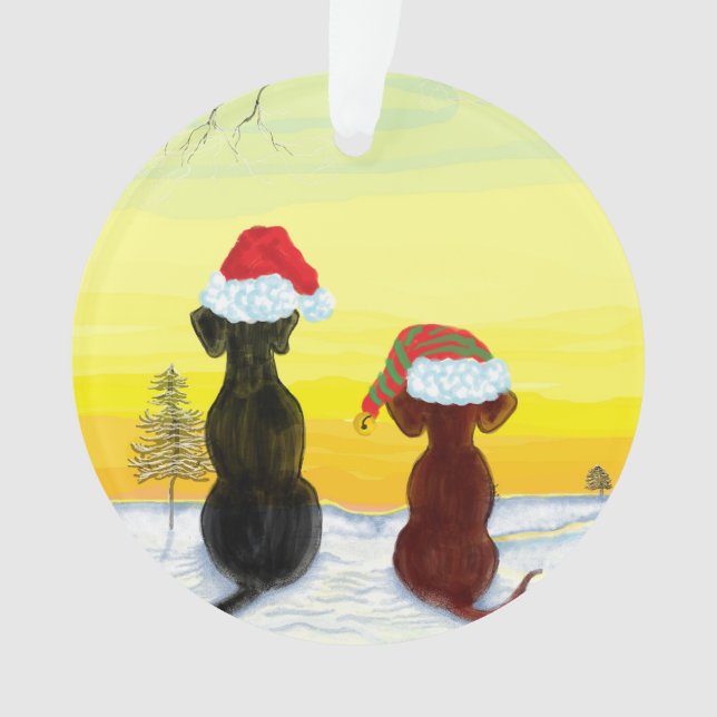 christmas springador ornament (Front)