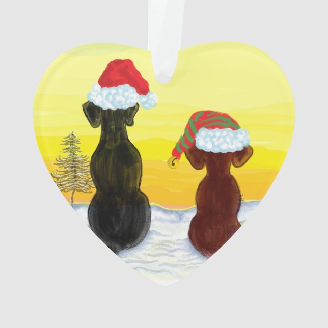 christmas springador ornament (Back)