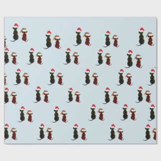 Christmas springador wrapping paper