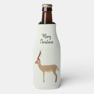 Christmas Springbok Bottle Cooler