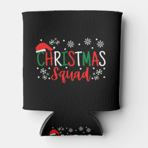 CHRISTMAS SQUAD CAN COOLER