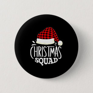 Christmas Squad Family Group Matching Christmas Pa 6 Cm Round Badge
