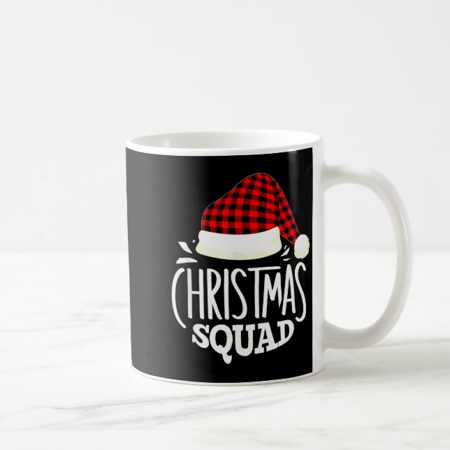 Christmas Squad Family Group Matching Christmas Pa Coffee Mug (Right)
