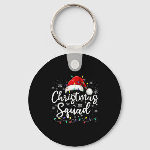 Christmas Squad Family Group Matching Christmas Pa Key Ring