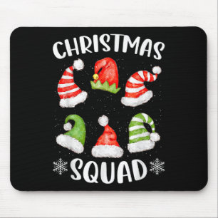 Christmas Squad Family Group Matching Christmas Pa Mouse Mat