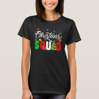 Christmas Squad Family Group Matching Christmas Pa T-Shirt