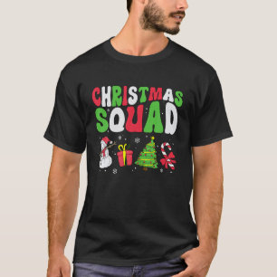 Christmas Squad Family Group Matching Christmas Pa T-Shirt