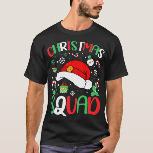 Christmas Squad Family Group Matching Christmas Pa T-Shirt