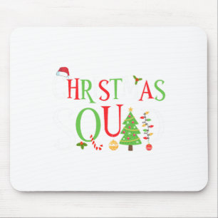 Christmas Squad Family Matching Funny Xmas  Mouse Mat
